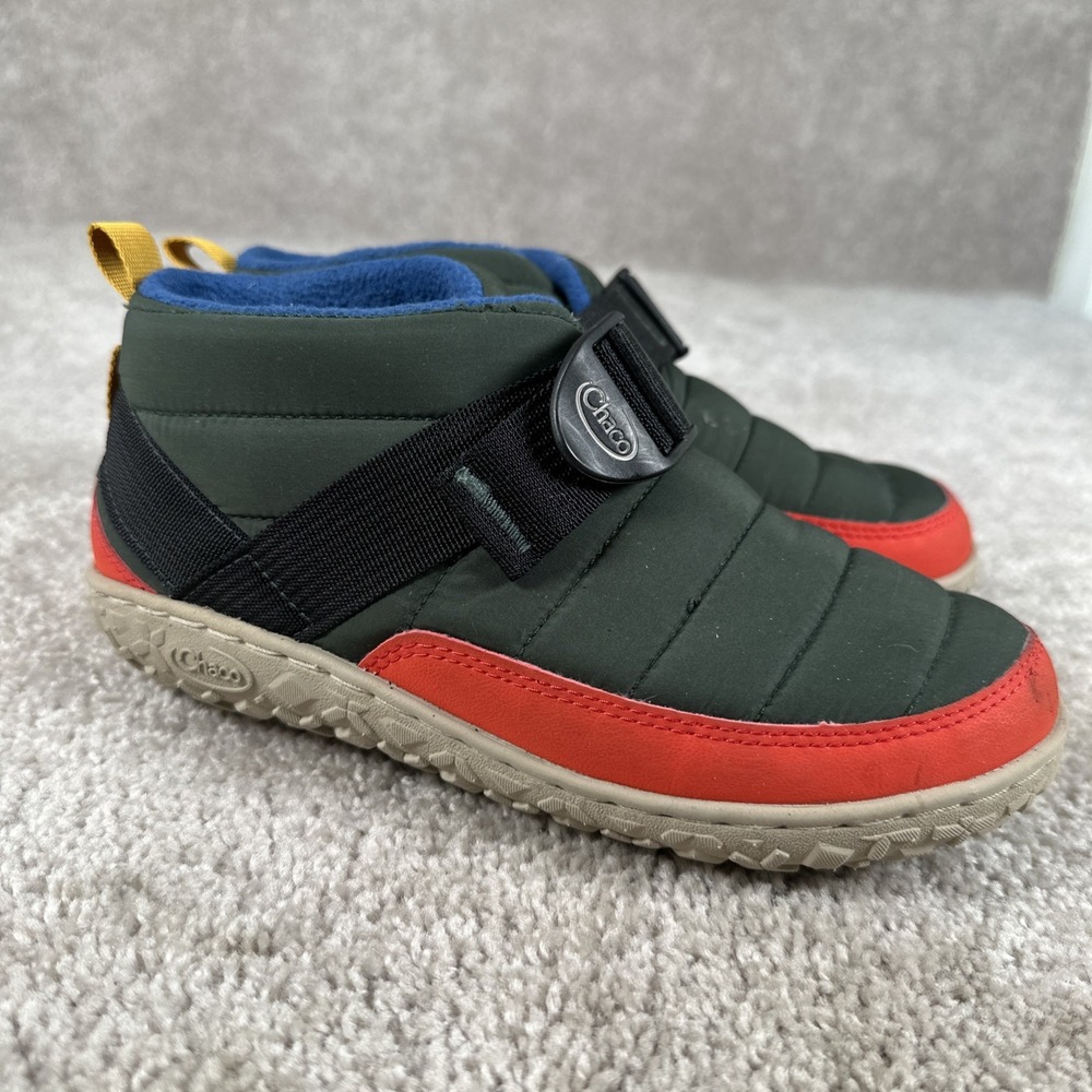 Chaco Ramble Puff Linear Women's 6.5 Snow Bootie Forest Green JCH108922